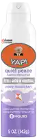 a bottle of quiet peace yapper repellent by johnson johnson
