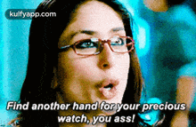 Find Another Hand For Your Preciouswatch, You Ass!.Gif GIF - Find Another Hand For Your Preciouswatch You Ass! Glasses GIFs