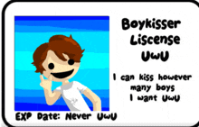 License Boykisser GIF