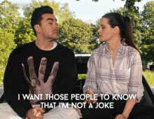 I Need Those People To Know That Im Not A Joke And That Ive Won Dan Levy GIF - I Need Those People To Know That Im Not A Joke And That Ive Won Dan Levy David GIFs