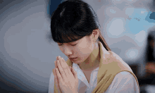 Praying Seo Dalmi GIF - Praying Seo Dalmi Dalmi GIFs