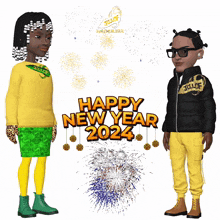 Happy New Year Happy New Year 2024 GIF - Happy New Year Happy New Year 2024 Newyear GIFs