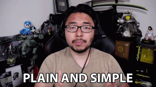 Plain And Simple Plain GIF - Plain And Simple Plain As Clear As Day ...
