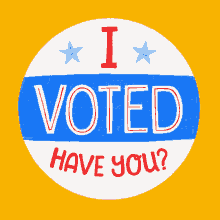 I Voted I Voted Sticker GIF