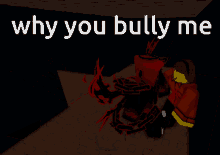 Why You Bully Me Roblox GIF - Why You Bully Me Roblox Error King GIFs