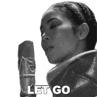 Let Go Jhenéaiko Sticker - Let Go Jhenéaiko 10k Hours Song Stickers