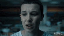 Scared Eleven GIF - Scared Eleven Millie Bobby Brown GIFs