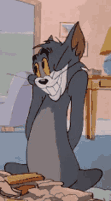 Tom And Jerry Verlehen GIF - Tom And Jerry Verlehen Shy GIFs
