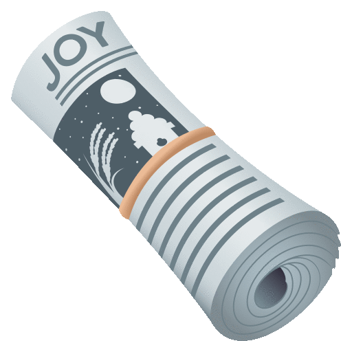 Rolled Up Newspaper Objects Sticker - Rolled Up Newspaper Objects Joypixels Stickers