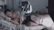 Hospital Bed Fall Over GIF