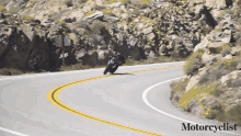 Banking Motorcyclist GIF - Banking Motorcyclist Make A Turn GIFs
