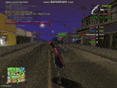a screenshot of a video game with the name ghosto on the bottom
