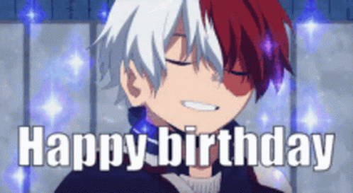 Happy Birthday Anime GIF  Happy Birthday Anime Bananafish  Discover   Share GIFs