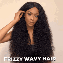 Wavy Hair Indique Hair GIF - Wavy Hair Indique Hair Frizzy Hair GIFs