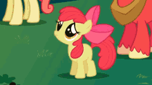 sad cute apple bloom pony my little pony