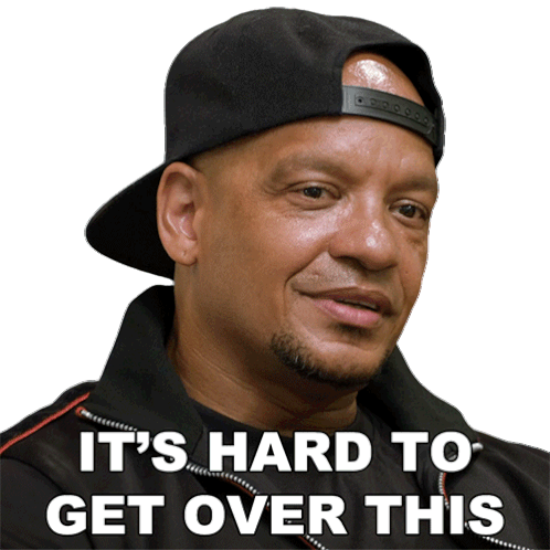 Its Hard To Get Over This Peter Gunz Sticker - Its Hard To Get Over This Peter Gunz After Happily Ever After Stickers
