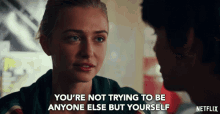 Youre Not Trying To Be Anyone Else But Yourself Impressed GIF - Youre Not Trying To Be Anyone Else But Yourself Impressed Be Yourself GIFs