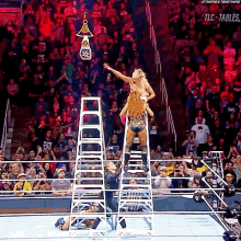 Ronda Rousey Becky Lynch GIF - Ronda Rousey Becky Lynch Charlotte Flair GIFs
