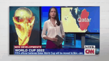 a cnn news report about the world cup in 2022
