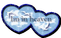 Heaven Hearts Sticker - Heaven Hearts Im In Heaven Stickers