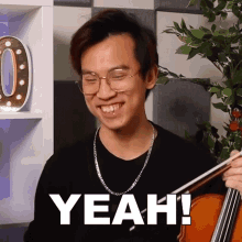 Yeah Eddy Chen GIF - Yeah Eddy Chen Two Set Violin GIFs