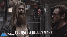 Thor Bloody Mary GIF - Thor Bloody Mary Drunk Thor GIFs