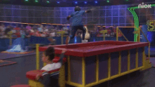 jumping jump out challenge accepted geronimo double dare gif