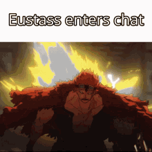 Eustass Enters Chat Eustass GIF - Eustass Enters Chat Eustass One Piece GIFs