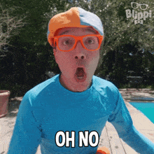Oh No Watch Out Blippi GIF - Oh No Watch Out Blippi Blippi Wonders Educational Cartoons For Kids GIFs