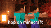 Minecraft Steve Magnet GIF