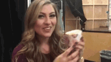 Katie Wilson Sandwich GIF - Katie Wilson Sandwich Jersey Mikes GIFs