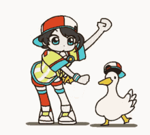 Duck Dancing GIF - Duck Dancing Hat GIFs