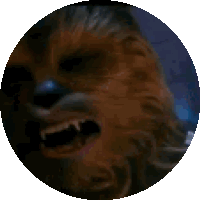 Chewbacca Sad Sticker