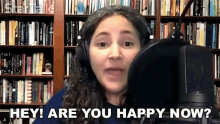 Hey Are You Happy Now Laurie Santos GIF - Hey Are You Happy Now Laurie Santos Startalk GIFs