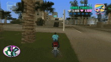 Gta Vice City Grand Theft Auto GIF - Gta Vice City Grand Theft Auto Motorbike GIFs