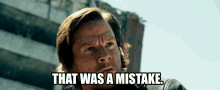 That Was A Mistake! GIF - Mark Wahlberg Mistake Transformers GIFs
