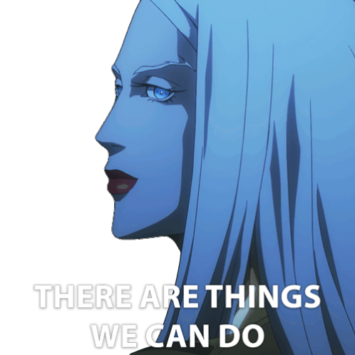 There Are Things We Can Do Carmilla Sticker - There Are Things We Can Do Carmilla Castlevania Stickers