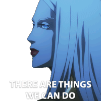 There Are Things We Can Do Carmilla Sticker - There Are Things We Can Do Carmilla Castlevania Stickers