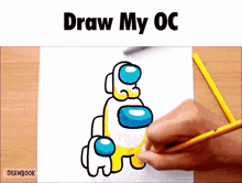 Draw My Oc Among Us GIF