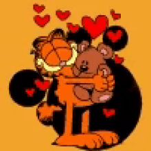 Garfield Hug GIF - Garfield Hug GIFs