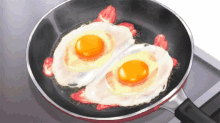eggs cooking bacon breakfast anime