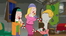 American Dad Candy Weapon GIF - American Dad Candy Weapon Christmas GIFs
