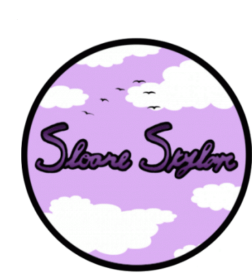 Sloane Skylar Spin Sticker - Sloane Skylar Spin Circle Stickers