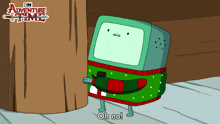 Oh No Bmo GIF - Oh No Bmo Adventure Time GIFs