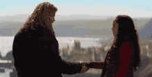 Avengers Endgame Thor And Valkyrie GIF - Avengers Endgame Thor And Valkyrie Valkyrie GIFs