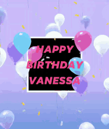 Happy Birthday Vannesa GIF - Happy Birthday Vannesa GIFs