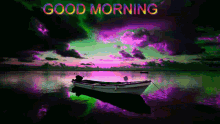 Good Morning Boat GIF