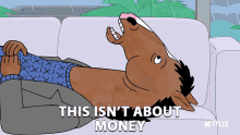 This Isnt About Money Money Doesnt Matter GIF - This Isnt About Money Money Doesnt Matter I Dont Care GIFs