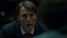 He Does It All The Time Hannibal Season 1 Episode 2 Amuse Bouche GIF - He Does It All The Time Hannibal Season 1 Episode 2 Amuse Bouche Mads Mikkelsen GIFs