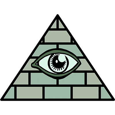 Illuminati Eye Of Horus Sticker - Illuminati Eye Of Horus Eye Of Providence Stickers